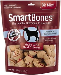 SmartBones Rawhide-free Chicken Mini Dog Chews
